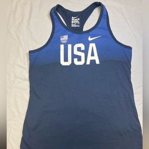 NIKE blue USA Tank Top Size Youth XL